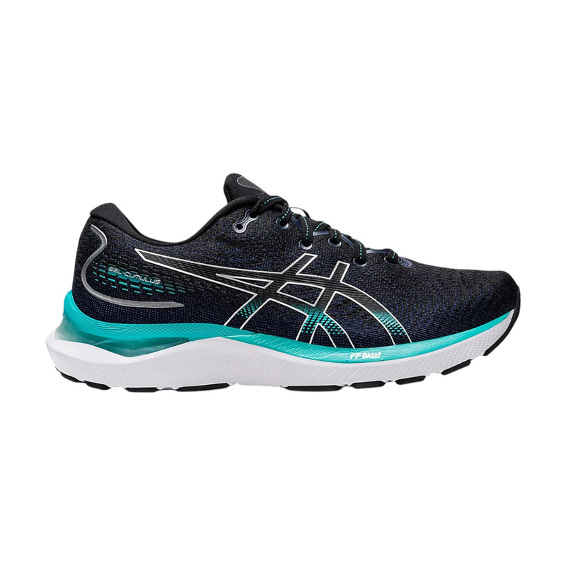 Womens Asics Gel-Cumulus 24 Black/ Pure Silver Athletic Running Shoes