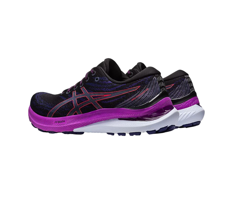 Womens Asics Gel-Kayano 29 Black/Red Alert Athletic Running Shoes