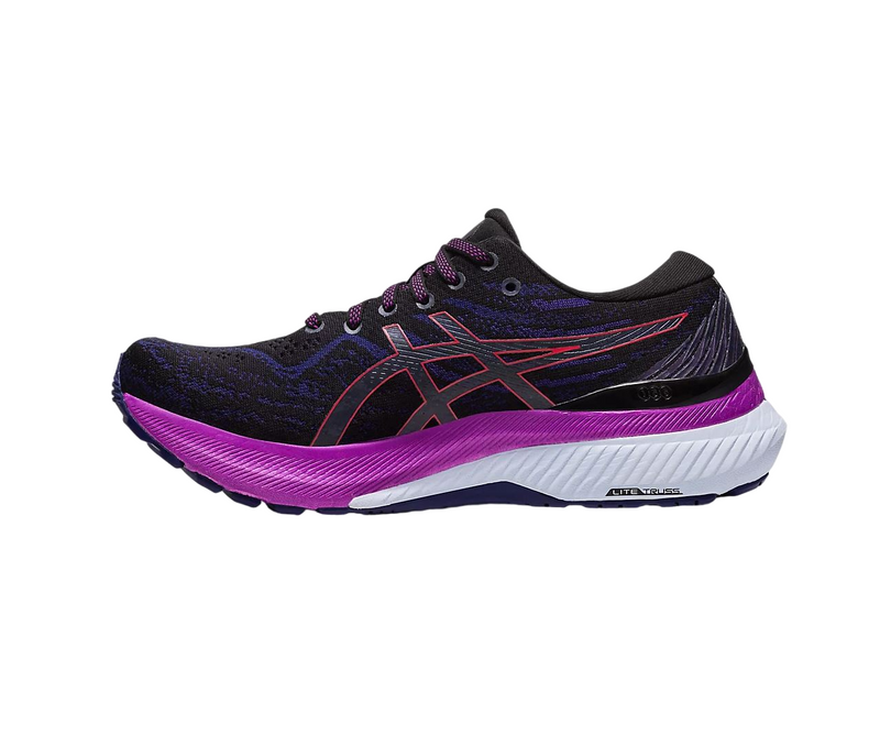 Womens Asics Gel-Kayano 29 Black/Red Alert Athletic Running Shoes