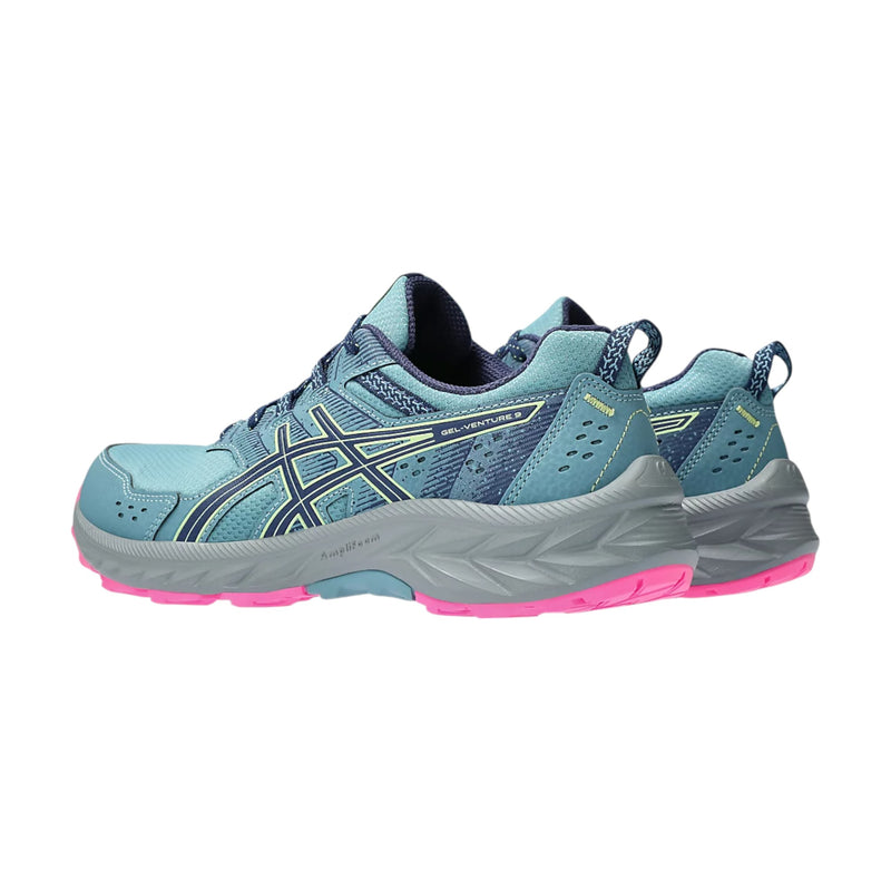 Womens Gel-Venture 9 Gris Blue/ Deep Ocean Athletic Trail Running Shoes