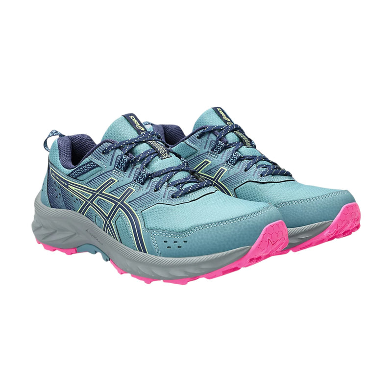 Womens Gel-Venture 9 Gris Blue/ Deep Ocean Athletic Trail Running Shoes