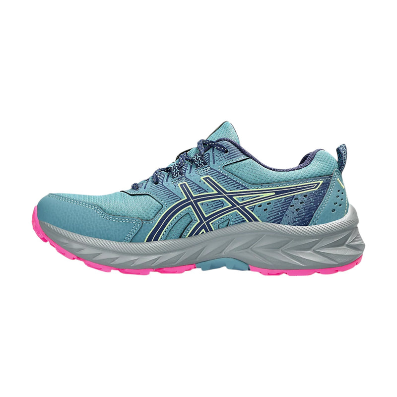 Womens Gel-Venture 9 Gris Blue/ Deep Ocean Athletic Trail Running Shoes