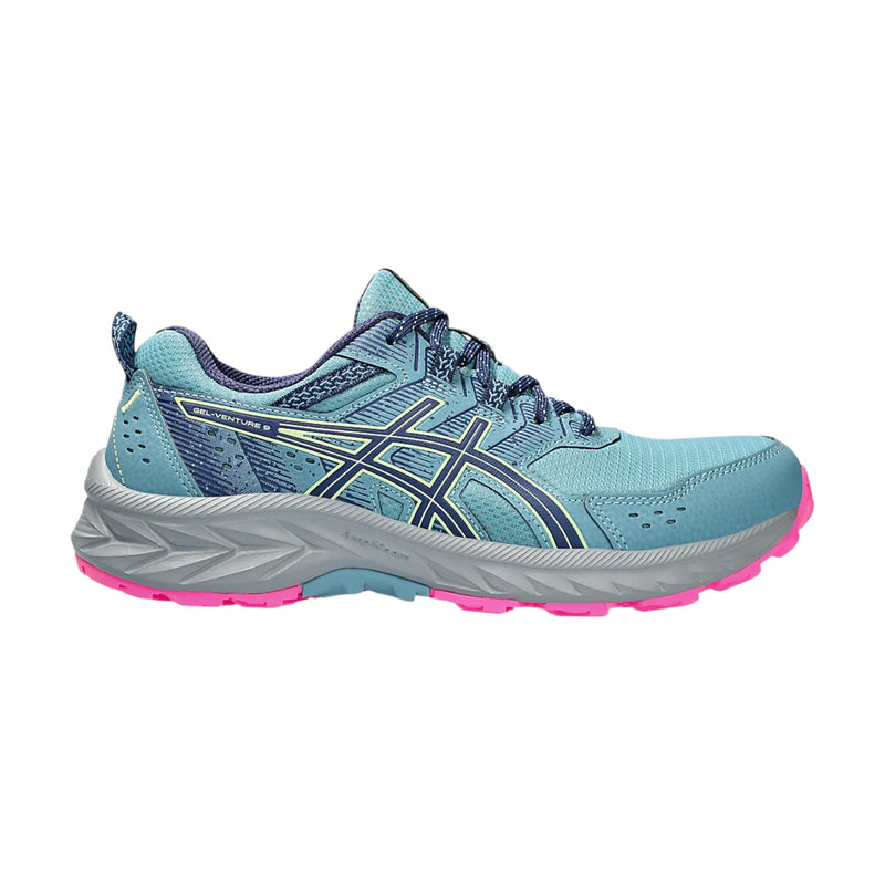 Womens Gel-Venture 9 Gris Blue/ Deep Ocean Athletic Trail Running Shoes