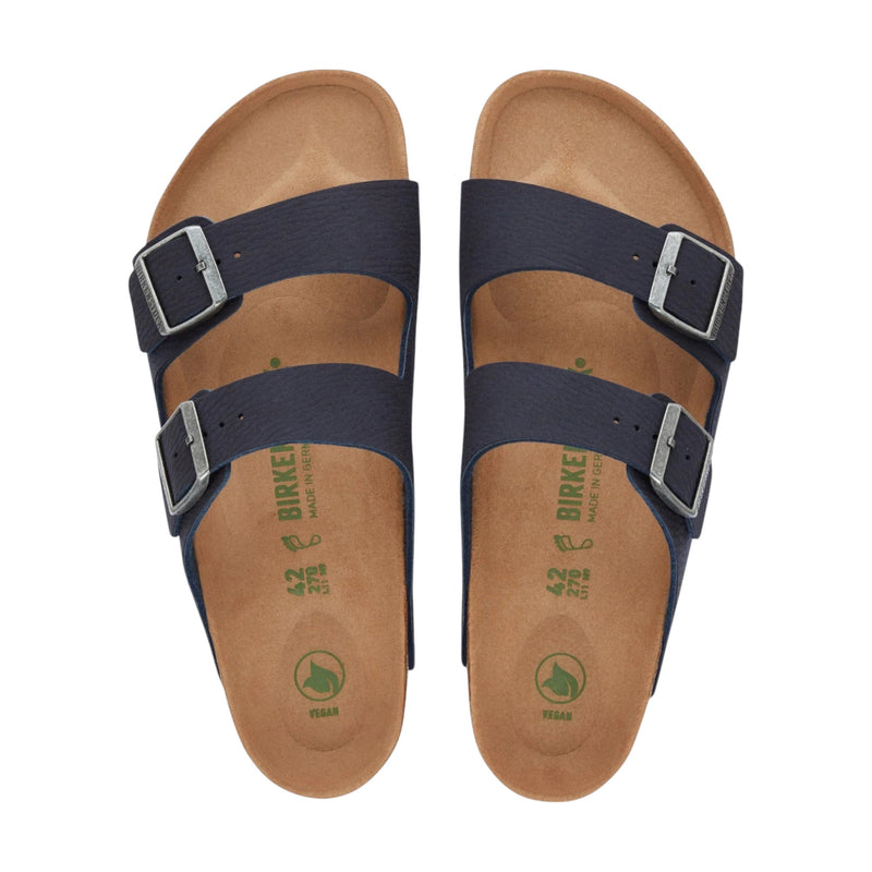 Mens Birkenstock Arizona Desert Dust Indigo Blue Slip On Sandals