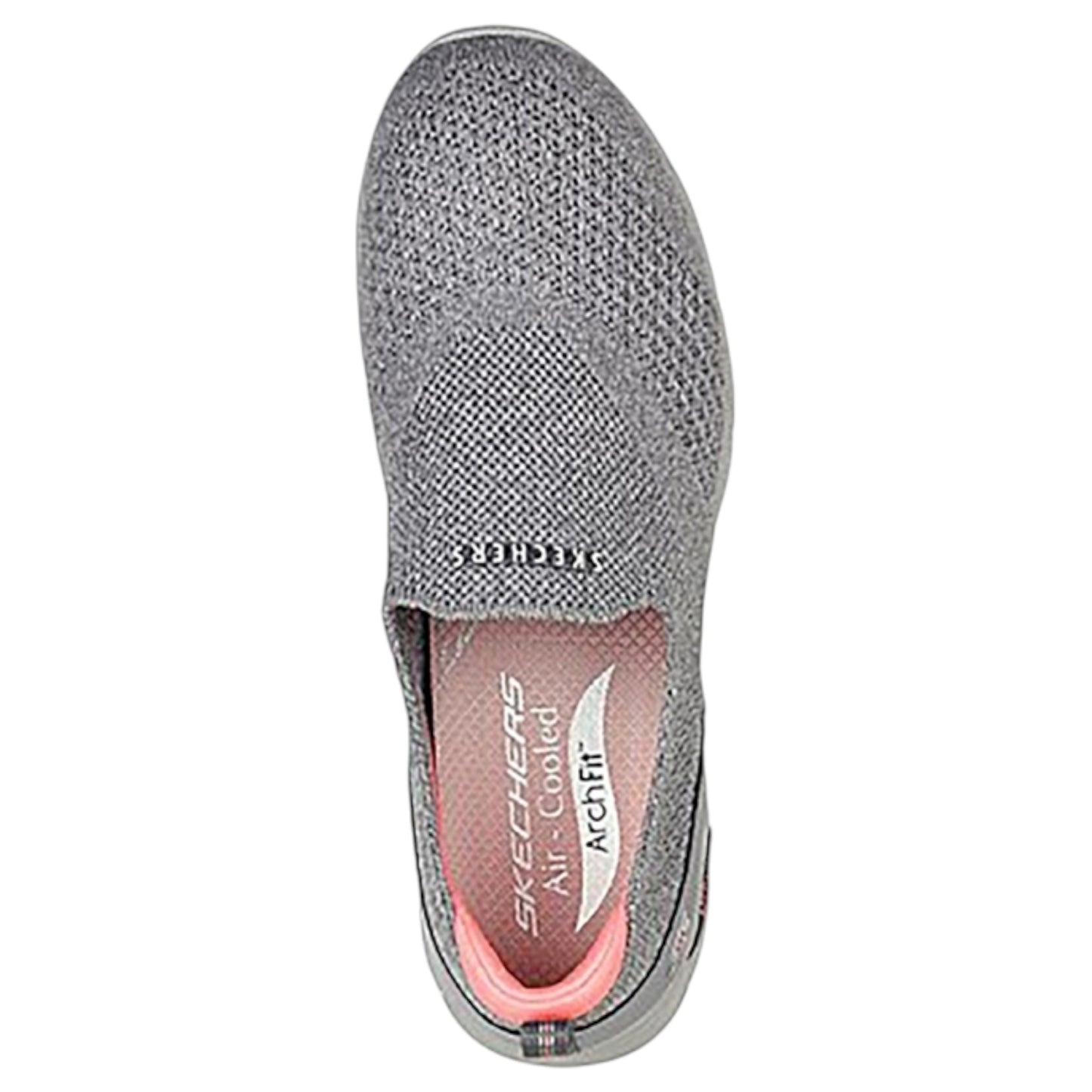 Womens Skechers Arch Fit Refine - Don't Go Shoes Charcoal