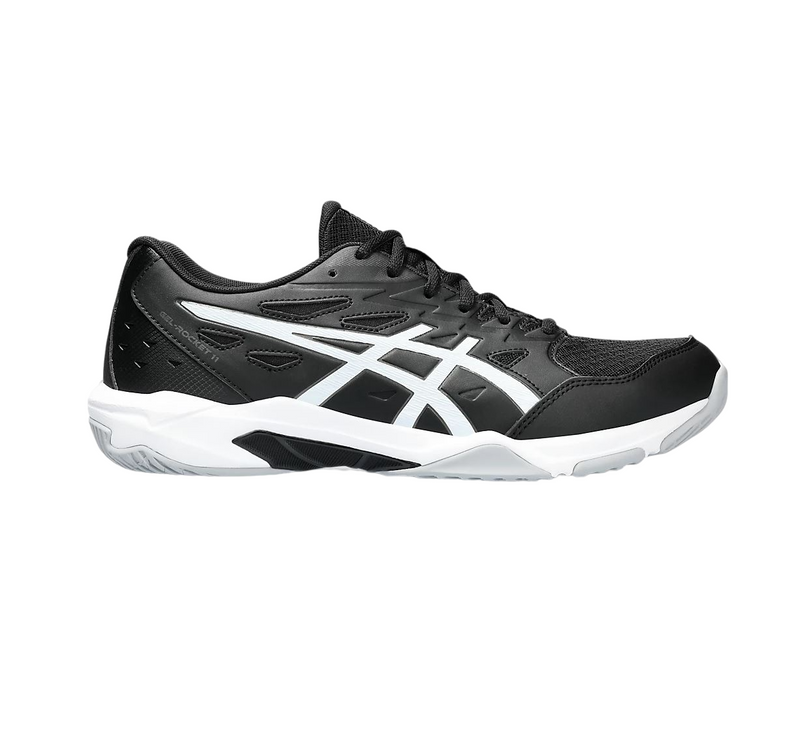 Mens Asics Gel-Rocket 11 Shoes Black/Gunmetal