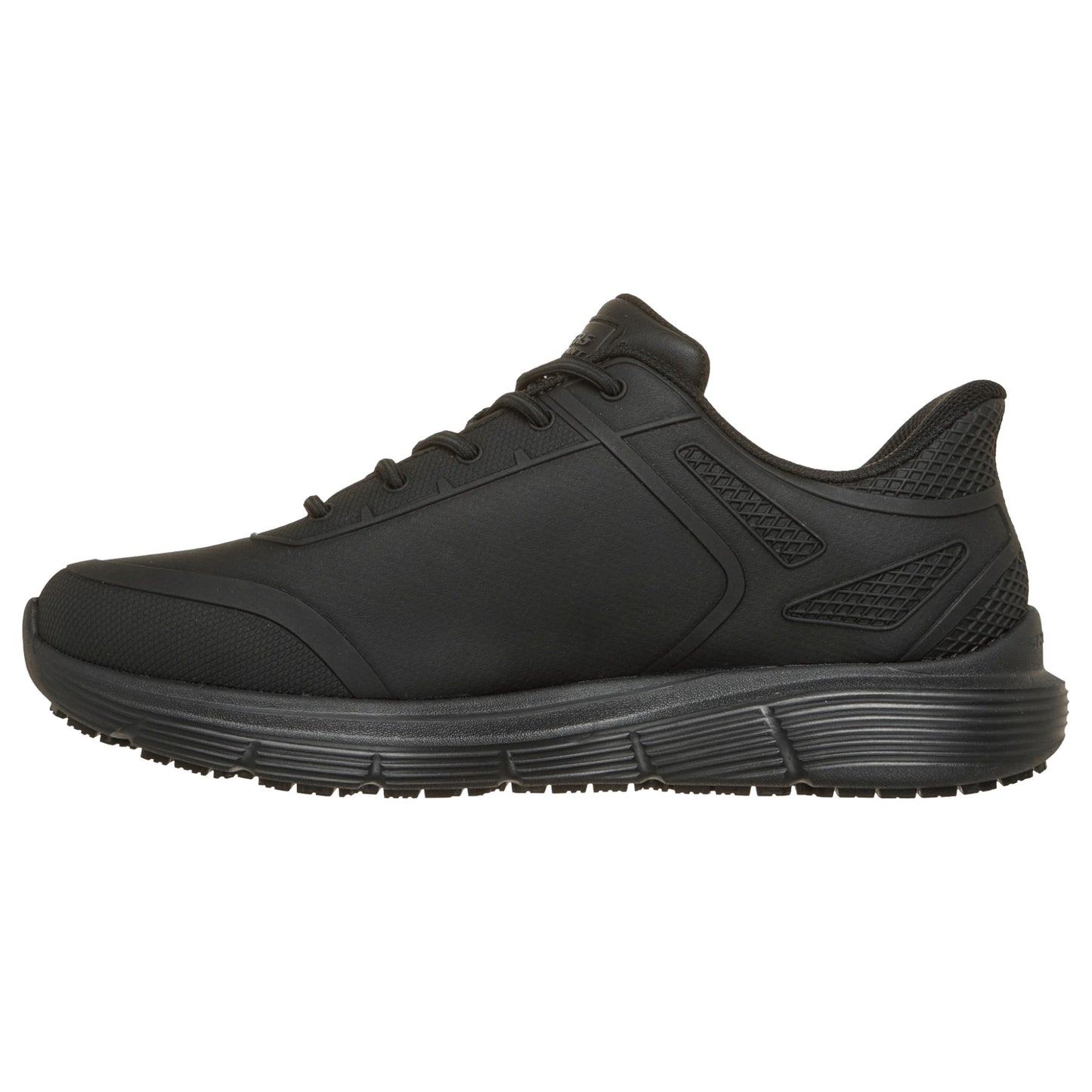 Womens Skechers Corart - Sahya Work Shoes Black