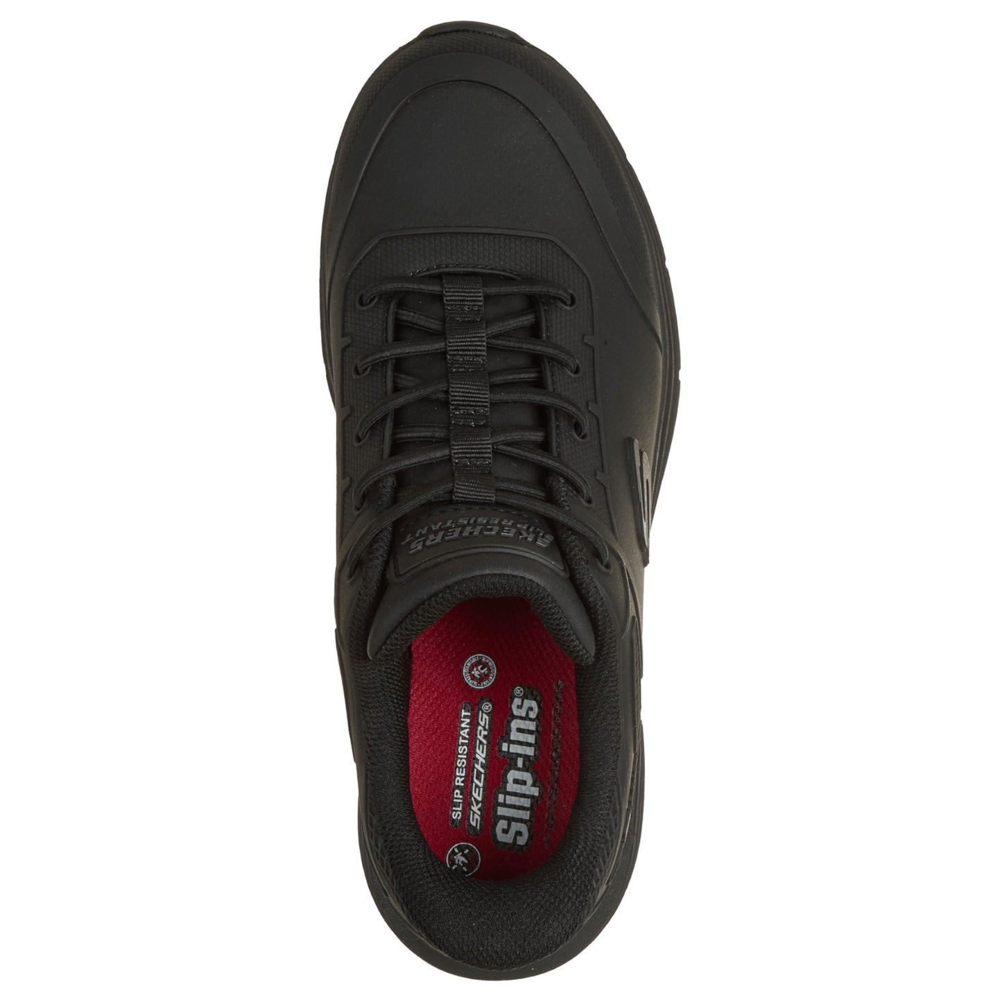 Womens Skechers Corart - Sahya Work Shoes Black