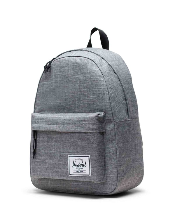 Unisex Herschel Classic Travel Bag 20L Raven Crosshatch Backpack