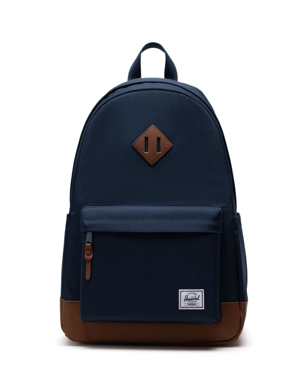 Unisex Herschel Heritage Travel Bag 24L Trekking Navy / Tan Backpack