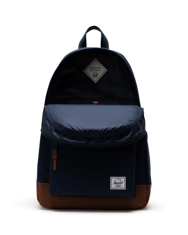 Unisex Herschel Heritage Travel Bag 24L Trekking Navy / Tan Backpack