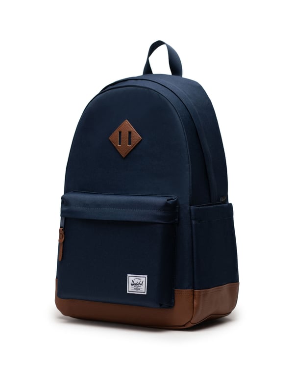 Unisex Herschel Heritage Travel Bag 24L Trekking Navy / Tan Backpack