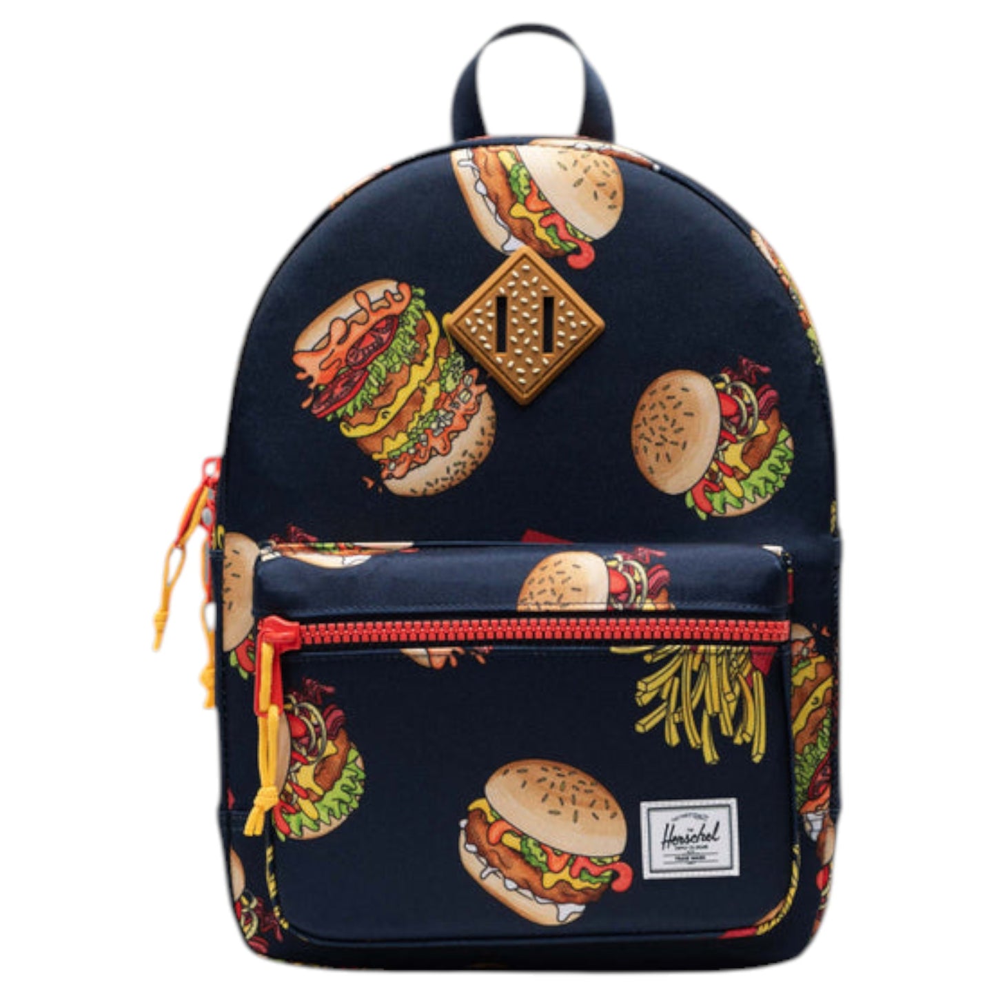 Unisex Adults Herschel Heritage 15L Backpack Burgers and Fries