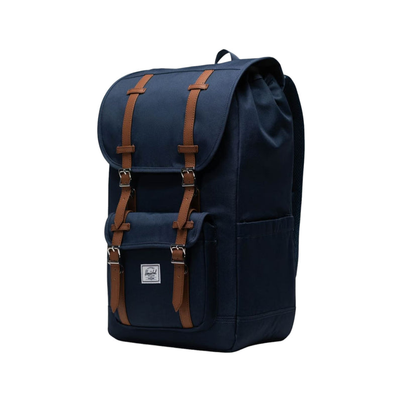 Unisex Herschel Little America Travel Bag 30L Navy Backpack