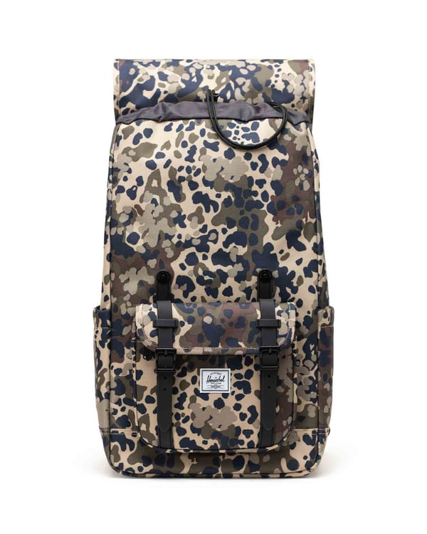 Unisex Herschel Little America Travel Bag 30L Terrain Camo Backpack