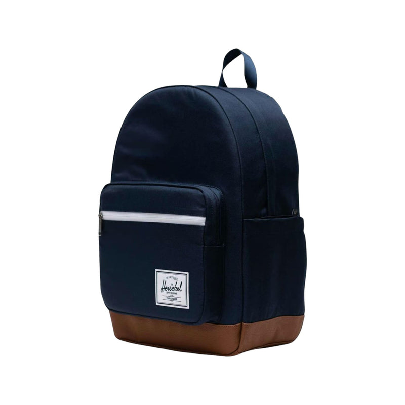 Unisex Herschel Pop Quiz Travel Bag 25L Navy/Tan Backpack