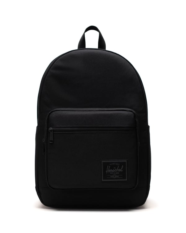 Unisex Herschel Pop Quiz Travel Bag 25L Black Tonal Backpack