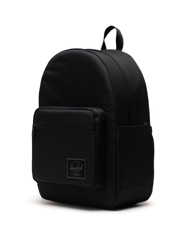 Unisex Herschel Pop Quiz Travel Bag 25L Black Tonal Backpack