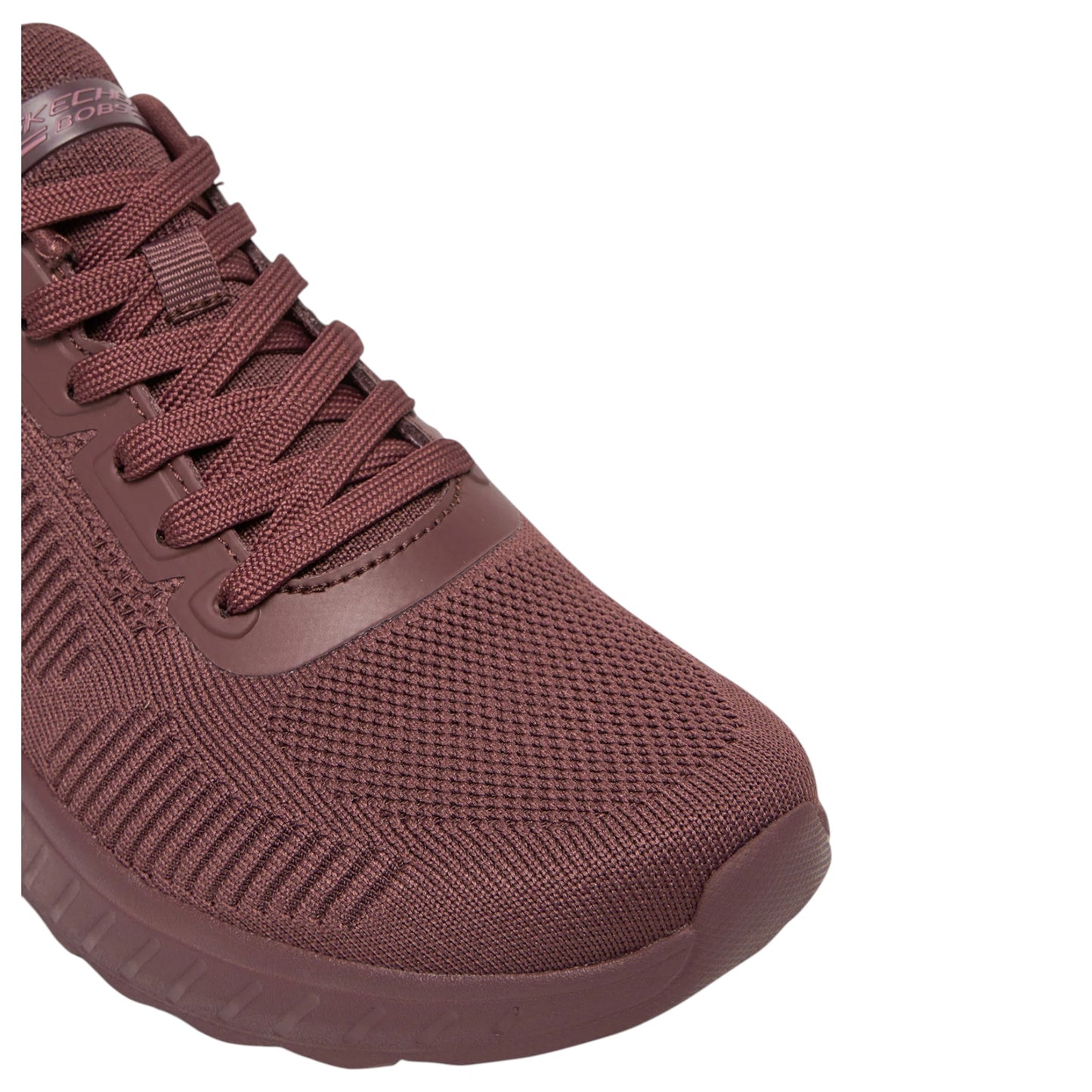 Womens Skechers BOBS Sport Squad Chaos - Face Off Shoes Plum