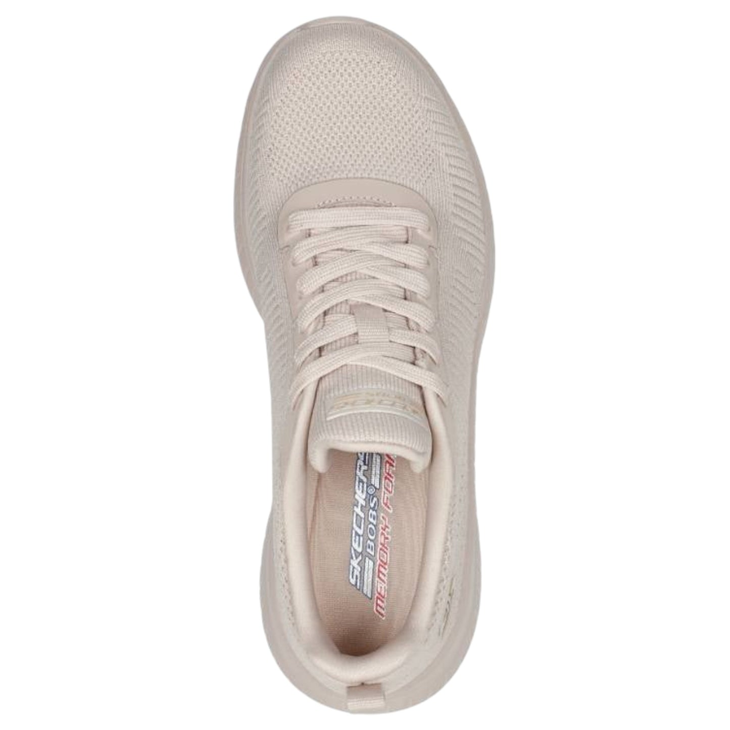 Womens Skechers BOBS Sport Squad Chaos - Face Off Shoes Nude