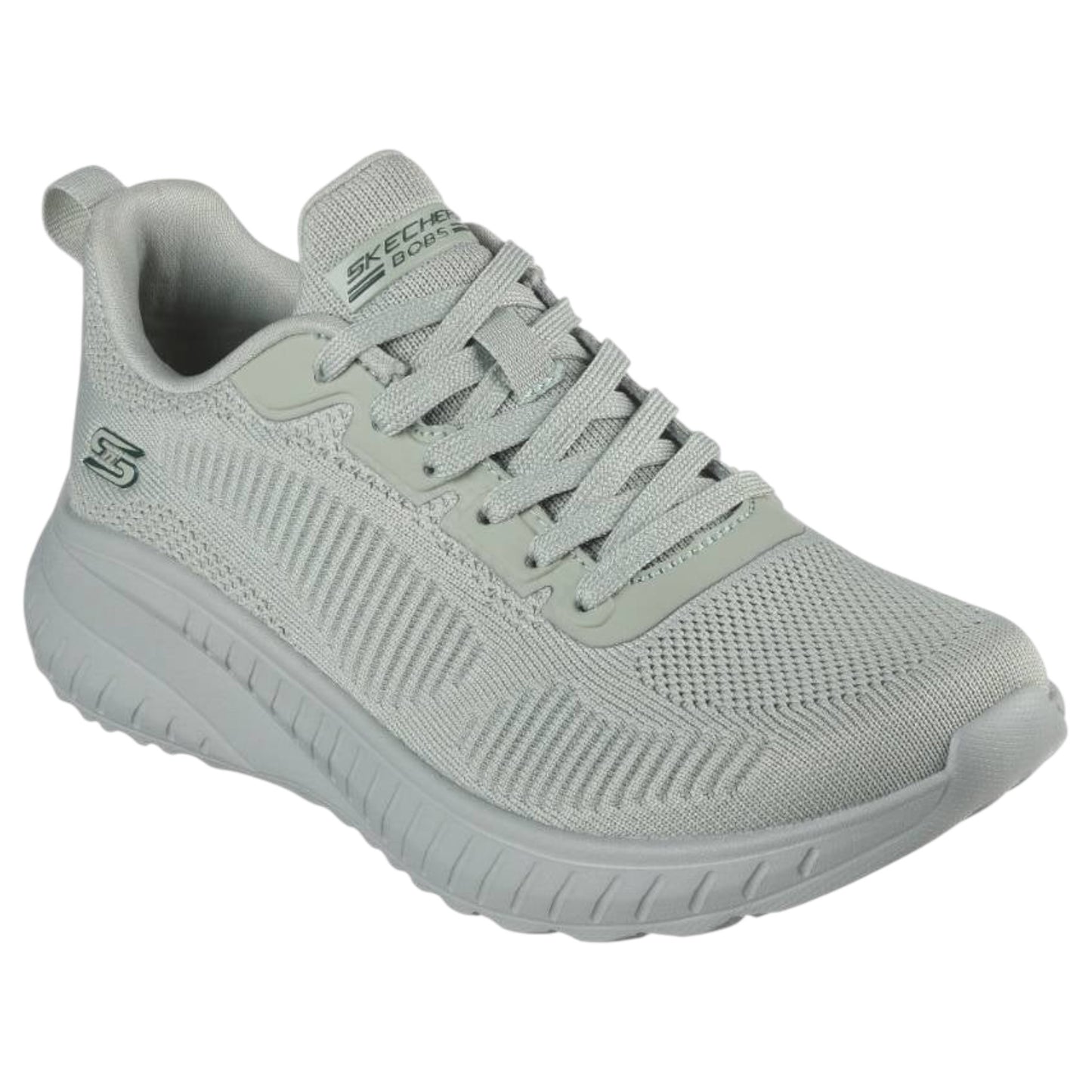 Womens Skechers BOBS Sport Squad Chaos - Face Off Shoes Sage