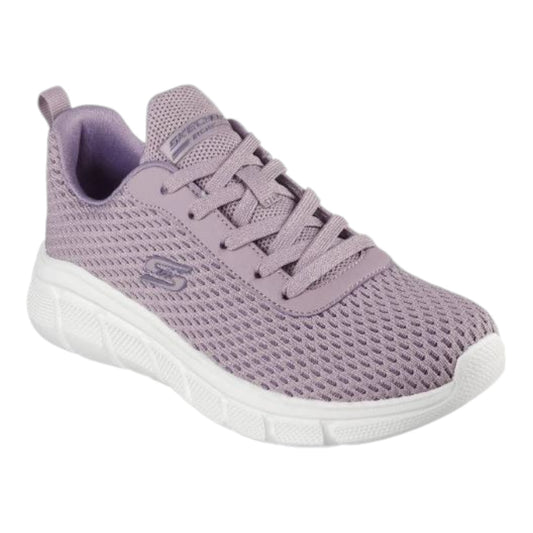 Womens Skechers Bobs Sport B Flex - Swift Flair Shoes Mauve