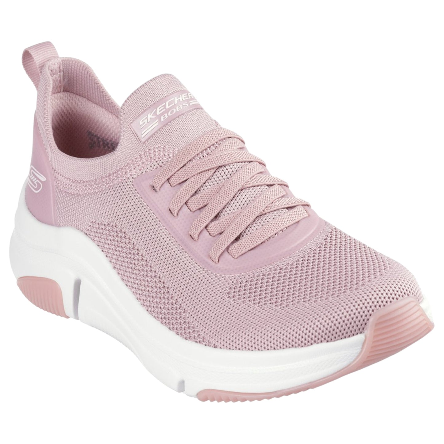 Womens Skechers BOBS Sparrow Flex - Instant Clout Shoes Blush