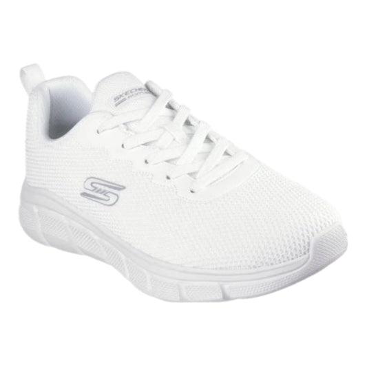 Mens Skechers Bobs Sport B Flex - Chill Edge Shoes Off White