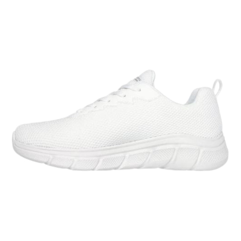 Mens Skechers Bobs Sport B Flex - Chill Edge Shoes Off White