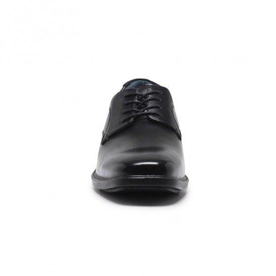 Mens Hush Puppies Heathcote Shoes Black