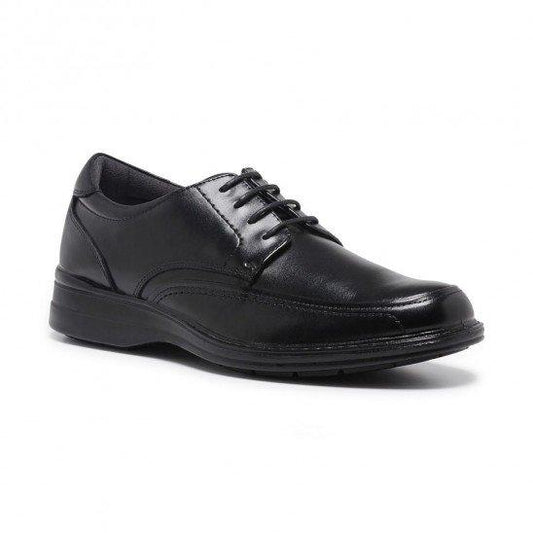 Mens Hush Puppies Torpedo Shoes Black