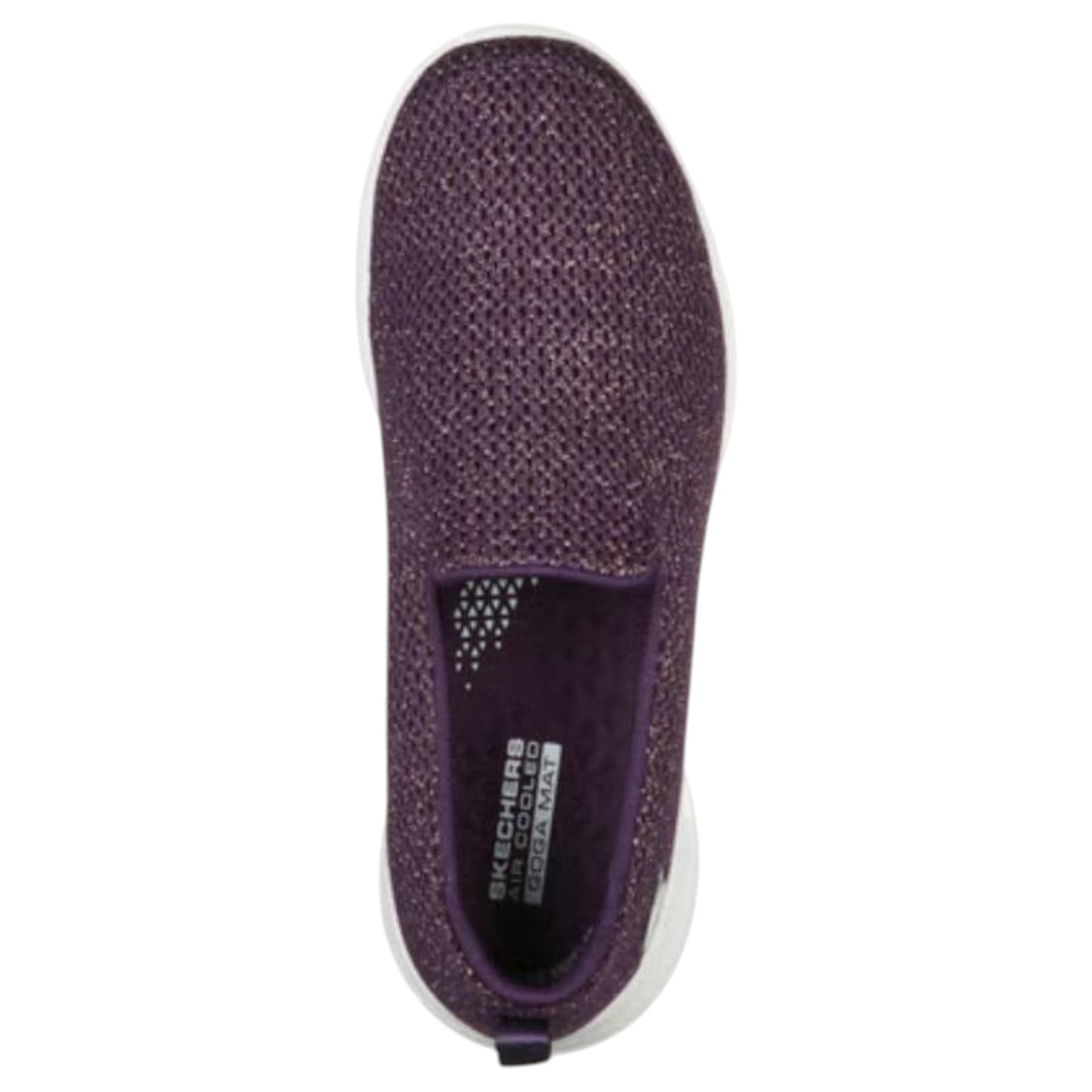 Womens Skechers GO Walk Joy - Highlight Shoes Dark Purple