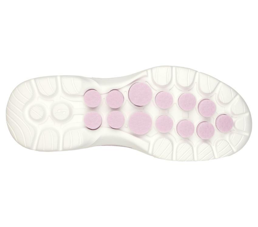 Womens Skechers Go Walk Lounge - At Ease Shoes Mauve