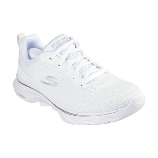 Womens Skechers Go Walk 7 - Clear Path Shoes White