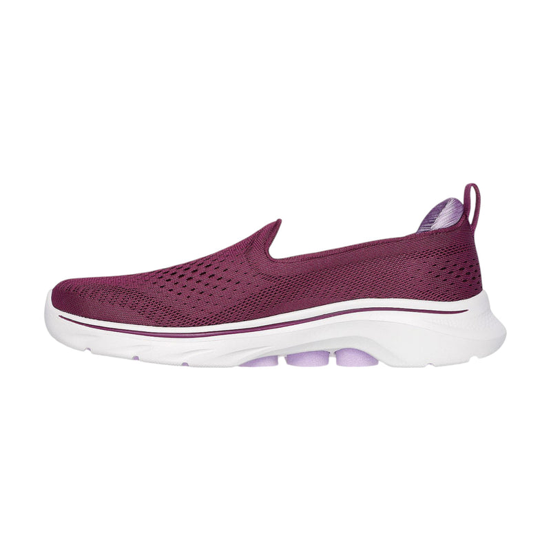 Womens Skechers Go Walk 7- Vina Plum Walking Shoes