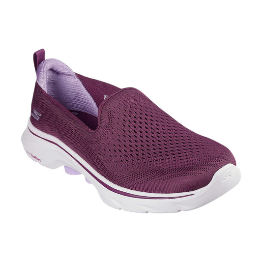 Womens Skechers Gowalk 7 - Vina Shoes Plum