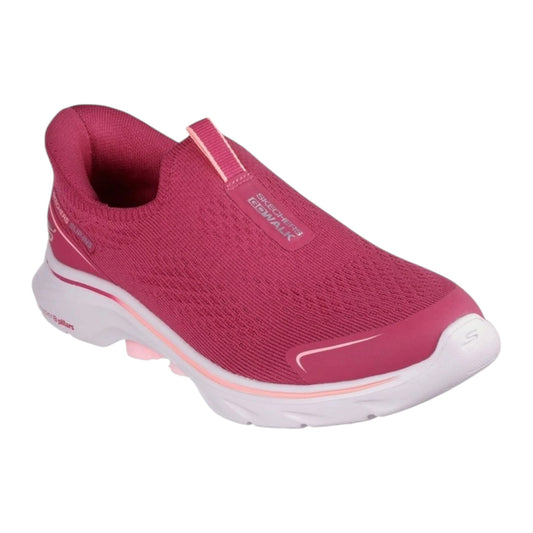 Womens Skechers Go Walk 7 - Sarai Shoes Pink