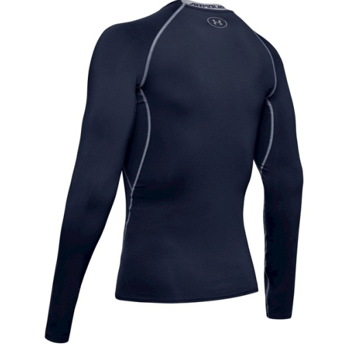 Mens Under Armour Training Shirt Heatgear Long Sleeve Midnight Navy