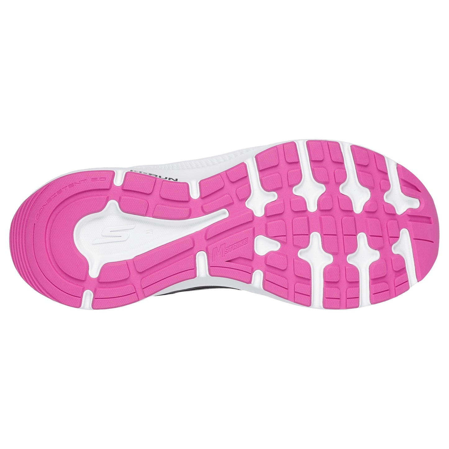 Womens Skechers GO Run Consistent 2.0 - Advantage Shoes Black/Fuchsia
