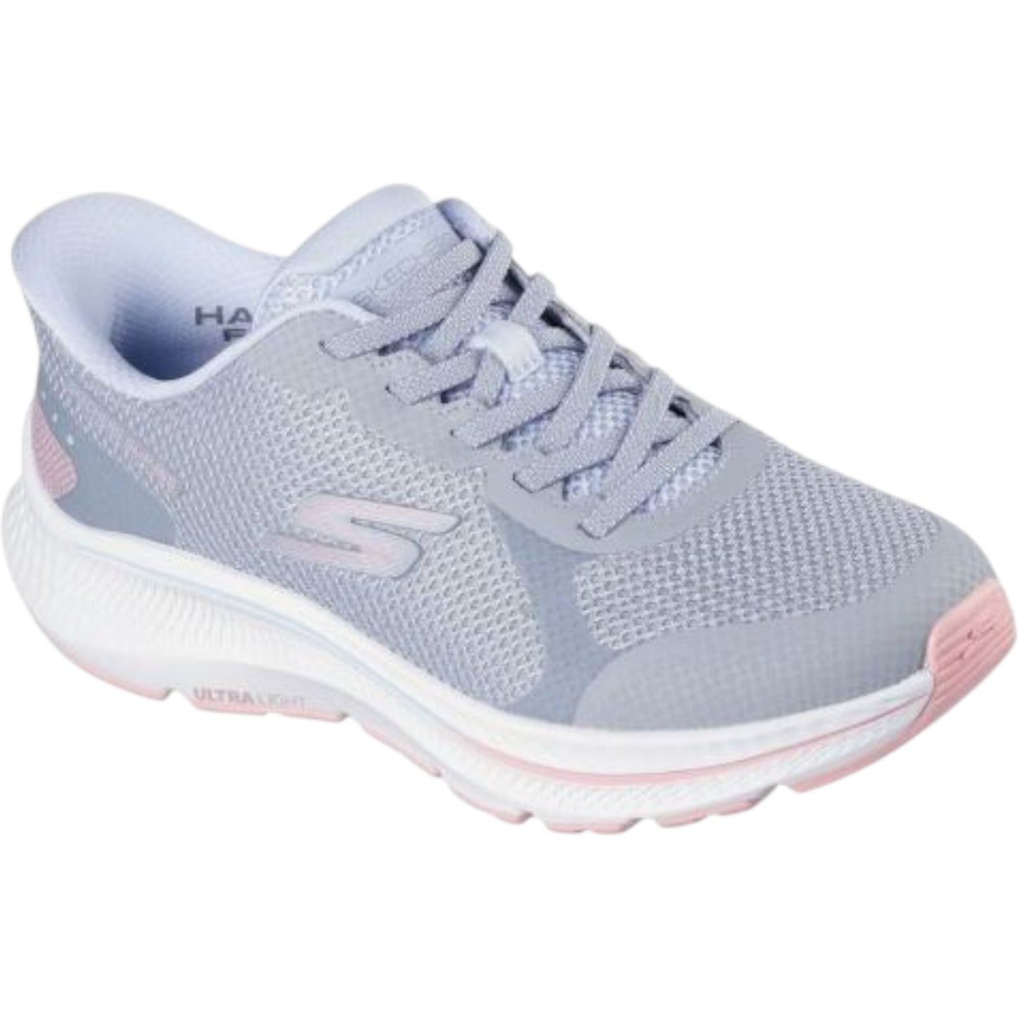 Womens Skechers Go Run Consistent Fit 2.0 Shoes Grey/Lighter Blue