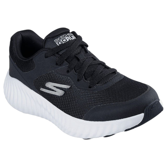 Womens Skechers GO Run Now - Prisma Shoes Black/White