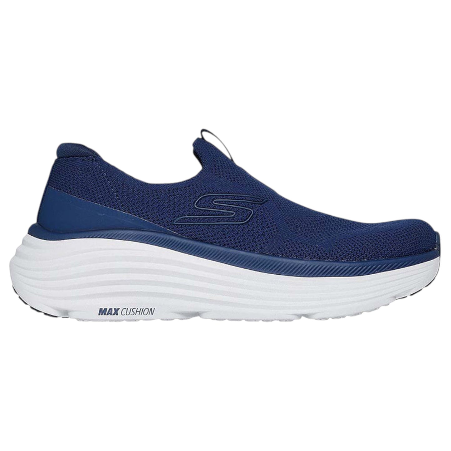 Womens Skechers Max Cushioning Endeavour Shoes Navy