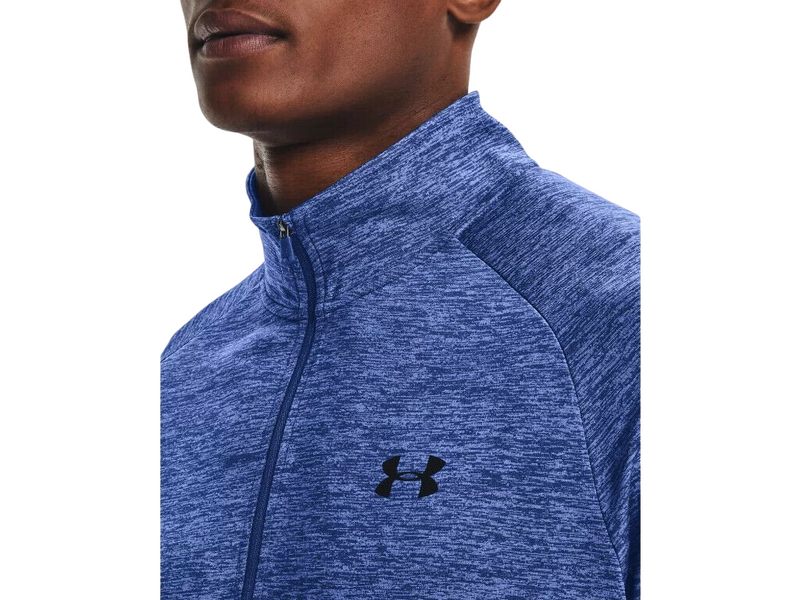 Mens Under Armour Training Tech 2.0 1/2 Zip Top Jacket Active Sweatshirt Tech Blue