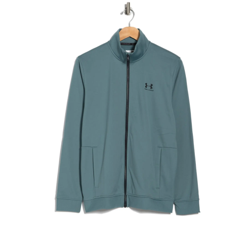 Mens Under Armour Sportstyle Tricot Jacket Lichen Blue