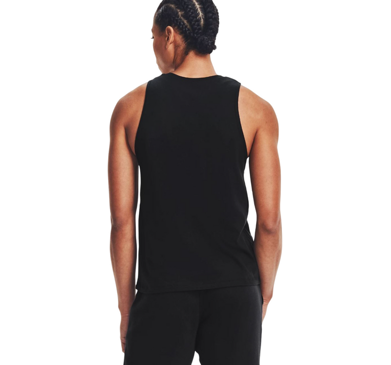 3 x Womens Under Armour Live Sport Style Tank Top Black Singlet