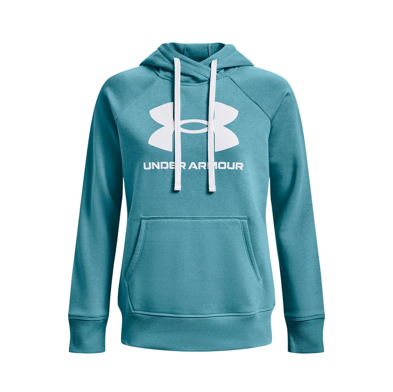 Womens Under Armour Rival Fleece Logo Hoodie Blue