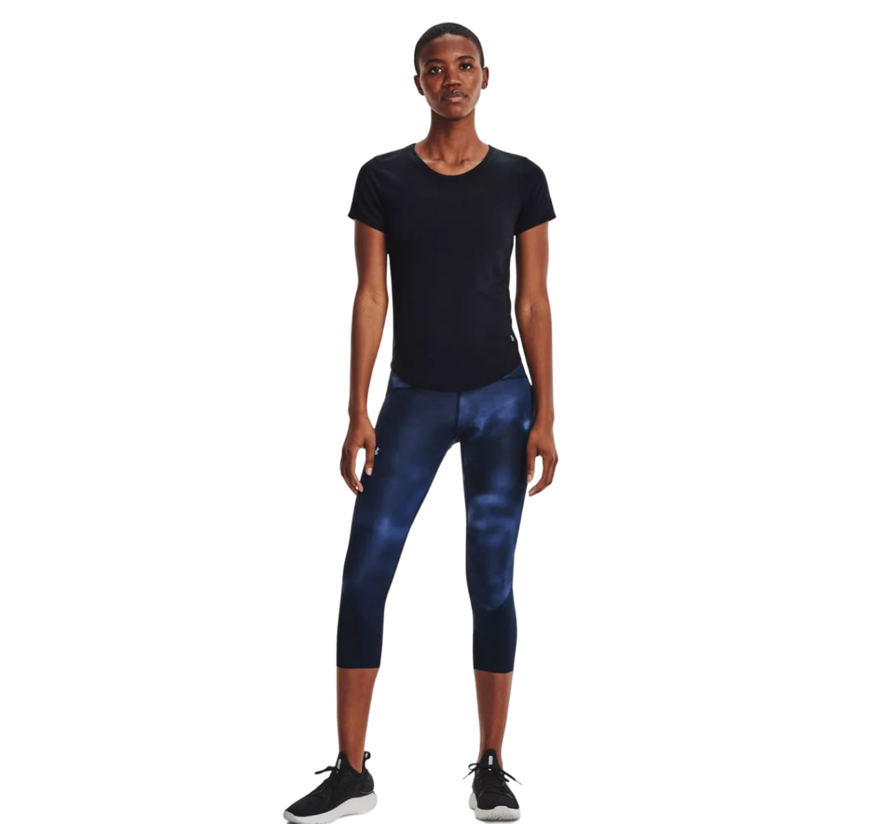 Womens Under Armour Streaker T-Shirt Black