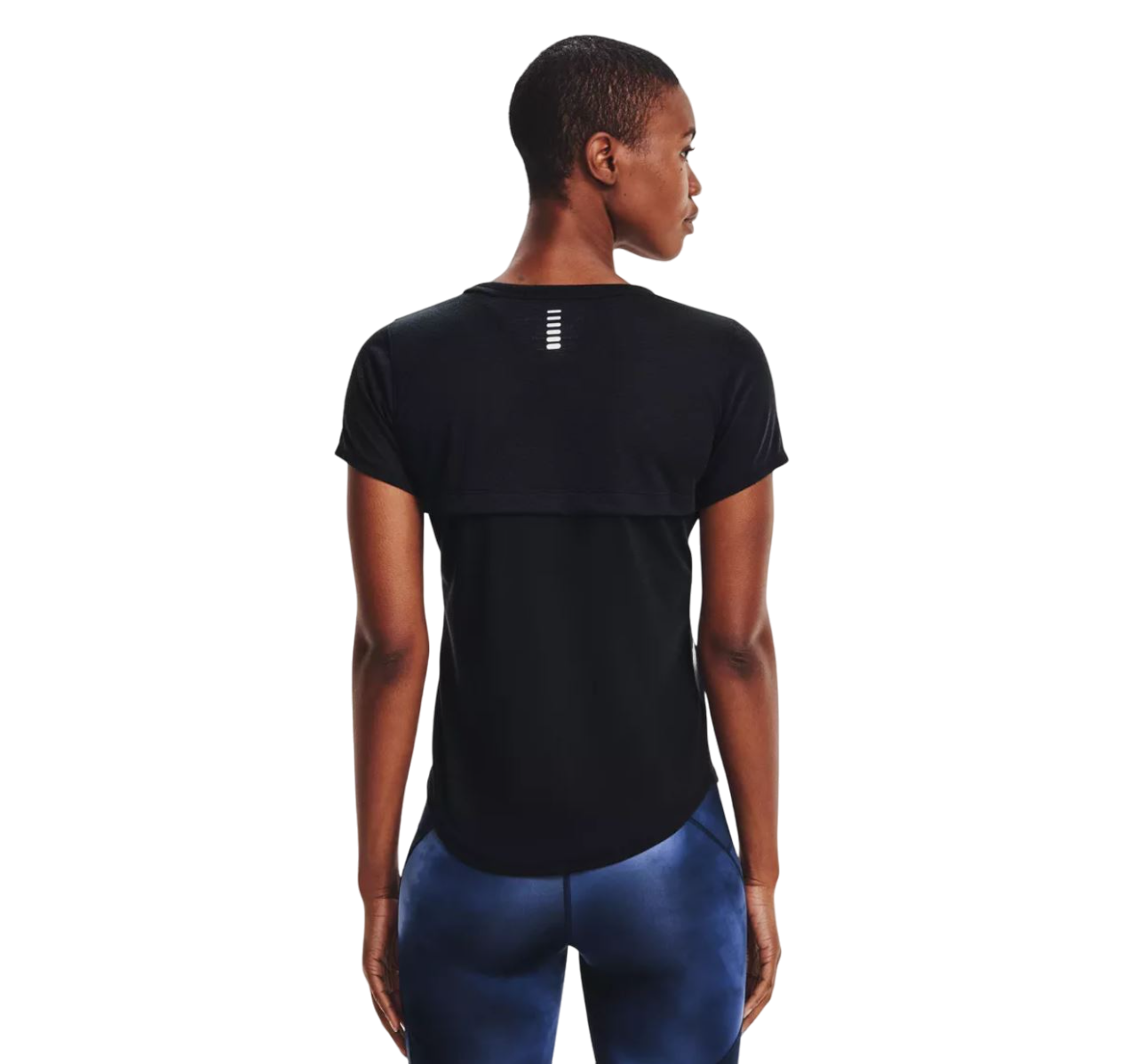 Womens Under Armour Streaker T-Shirt Black