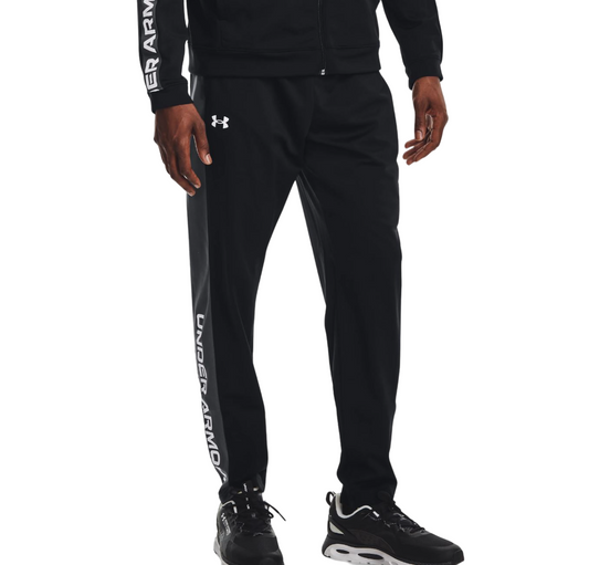 Mens Under Armour Brawler Joggers Trackies Black/Grey