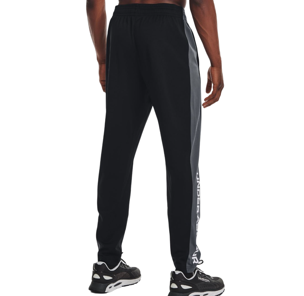 Mens Under Armour Brawler Joggers Trackies Black/Grey